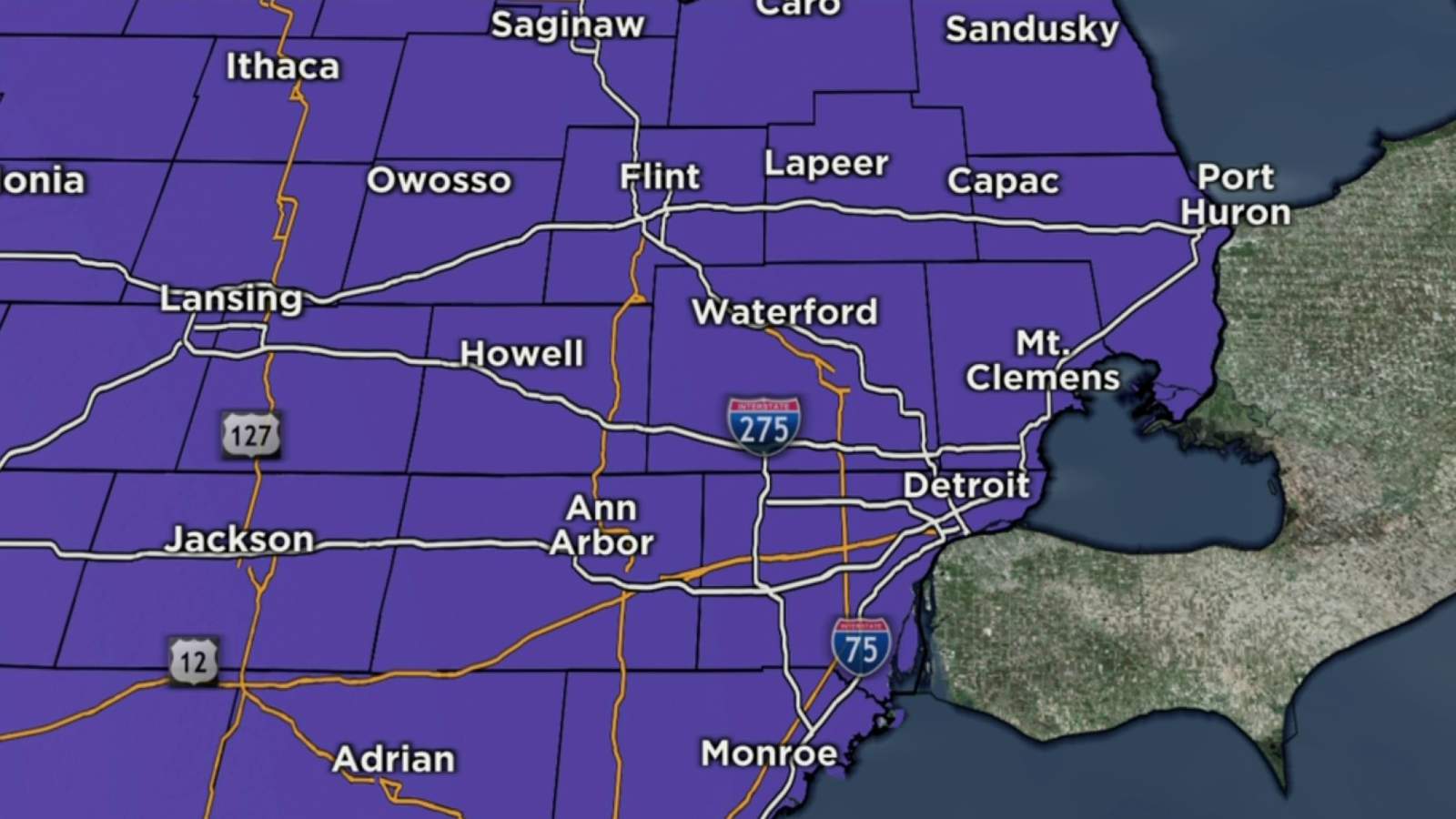Winter weather advisory in Metro Detroit today with ice as biggest concern: What to know