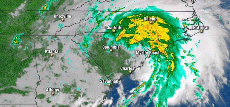 Live stream: Tracking Tropical Storm Elsa as it heads up East Coast