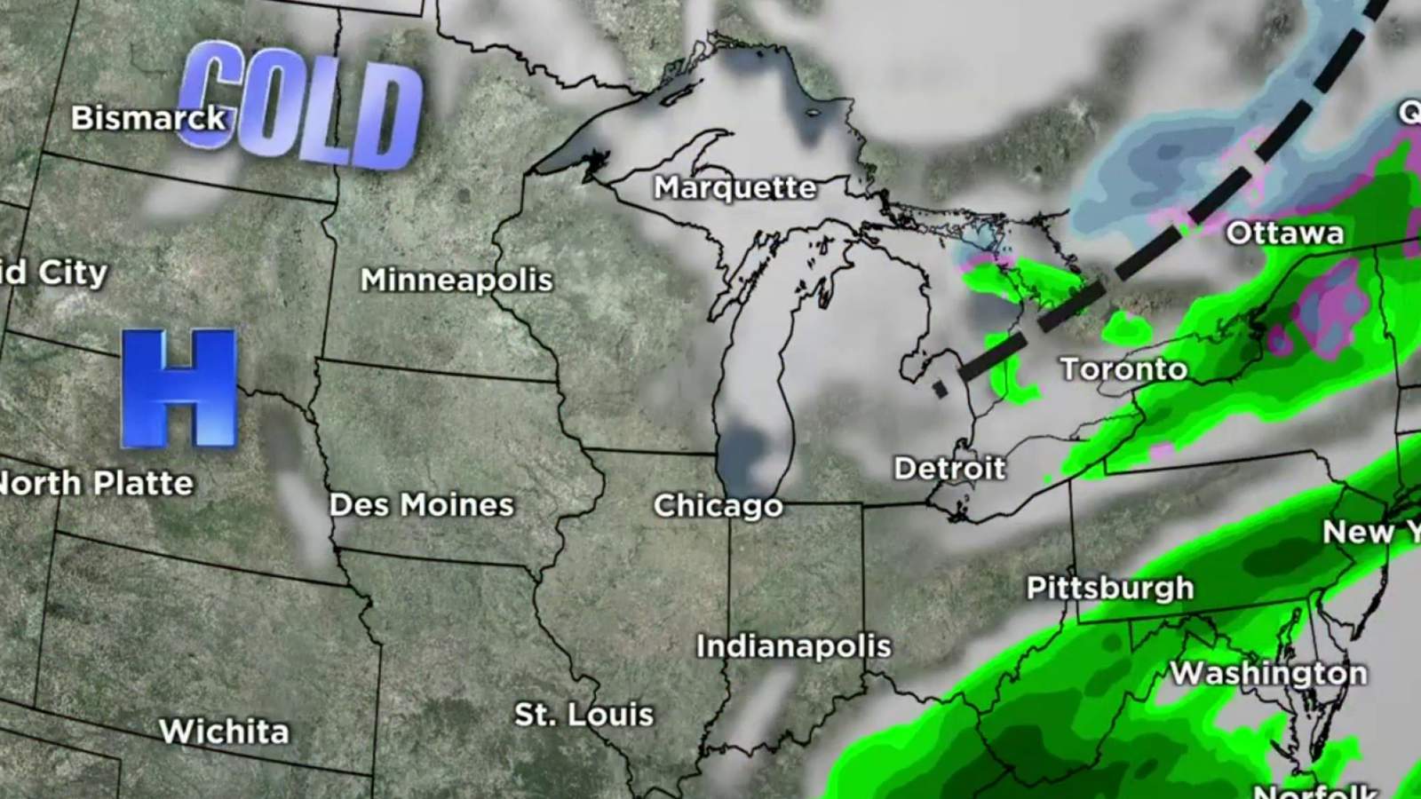 Metro Detroit weather: Skies clear gradually, but expect a cold Friday night