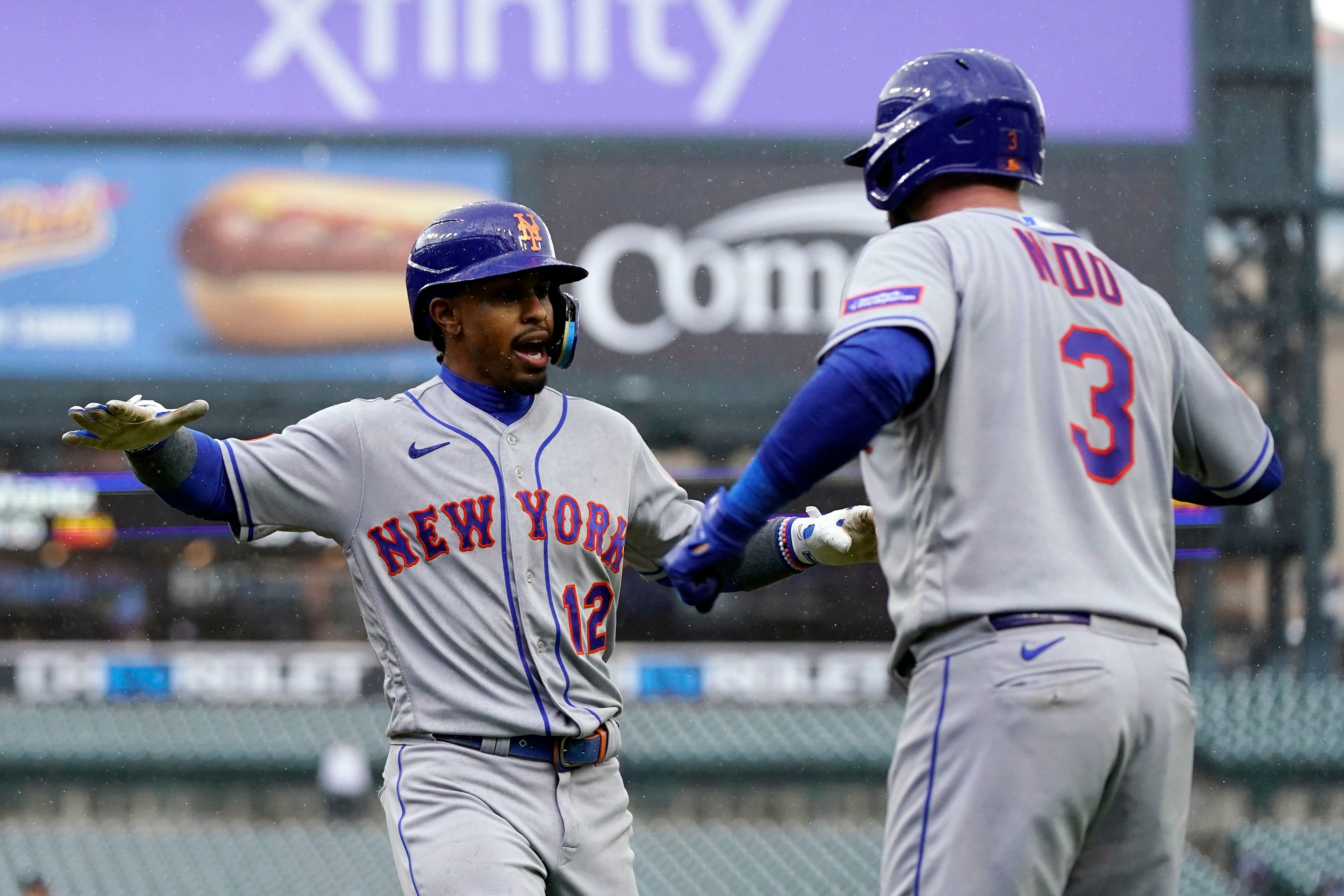 Haase's 5 RBIs lift Tigers over Mets in doubleheader opener