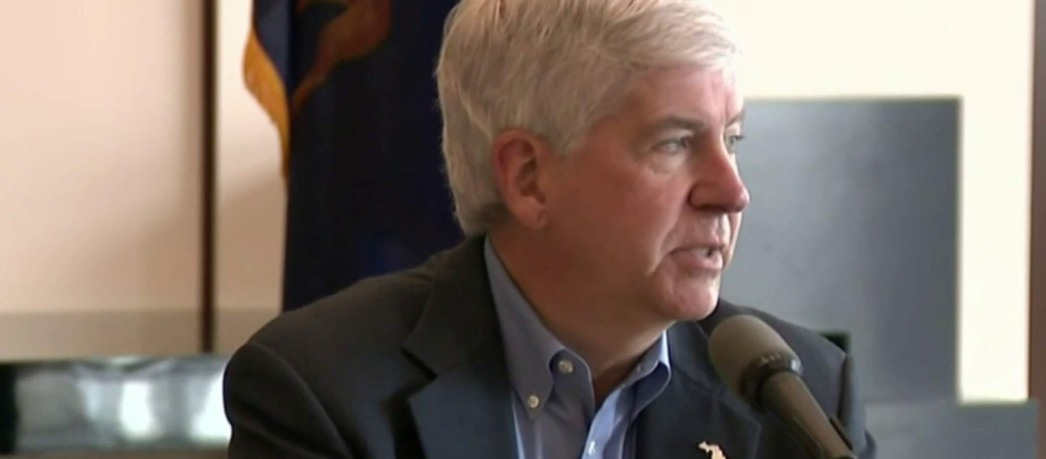 Judge denies request to dismiss charges against Rick Snyder in Flint water crisis