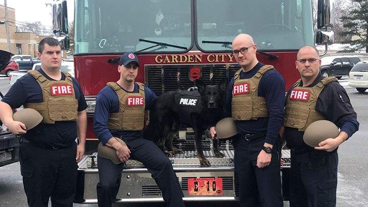 Garden City police buy ballistic vests, helmets for firefighters