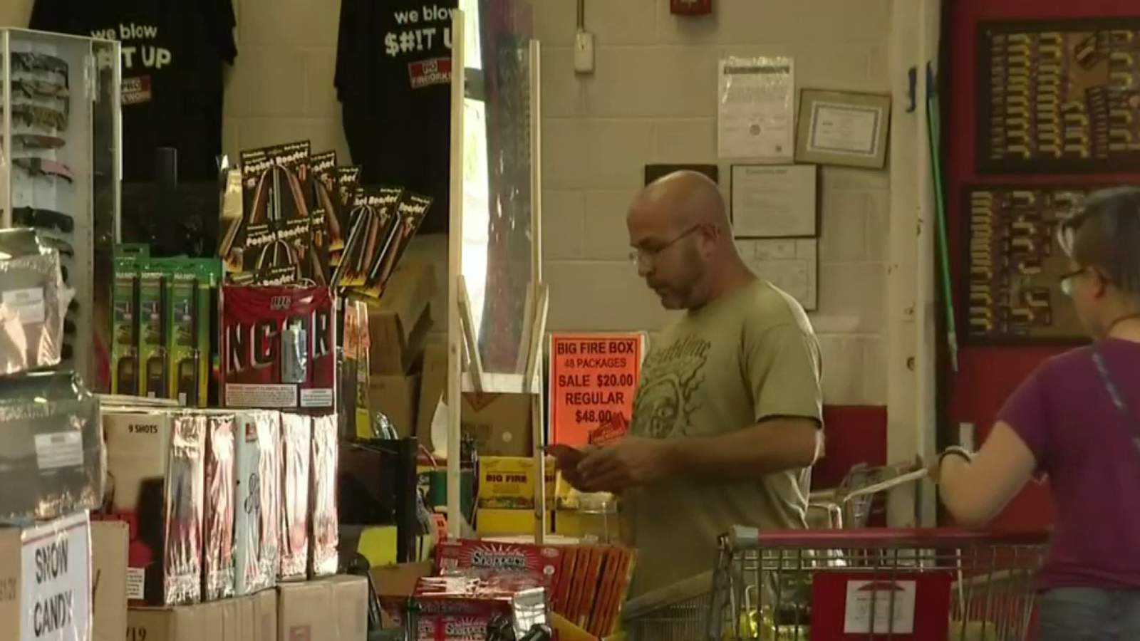 With public shows canceled, fireworks stores seeing uptick in sales