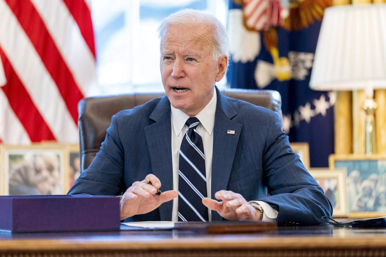 President Biden sets May 1 target to have all adults vaccine-eligible