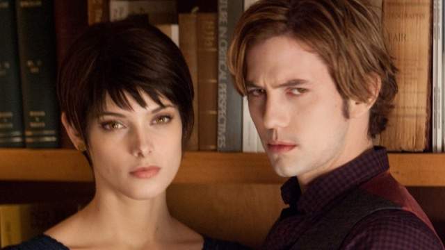 Ashley Greene Thrilled Alice Has Big Stake In Breaking Dawn Part 2 He goes to bella's wedding with leah as his date, and irina is upset over her presence as well. ashley greene thrilled alice has big