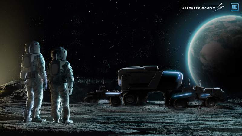 GM, Lockheed teaming up to make new Moon rover for NASA