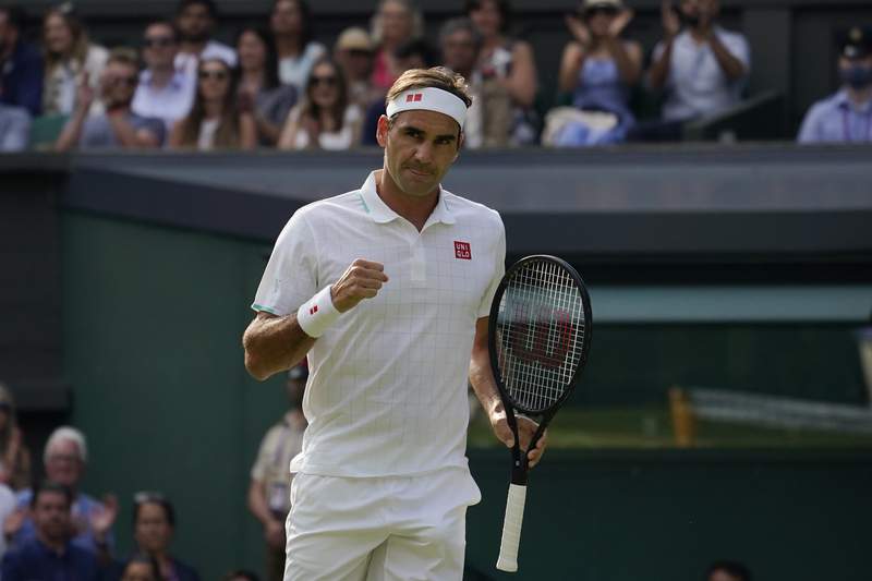The Latest: Federer beats familiar foil Gasquet at Wimbledon