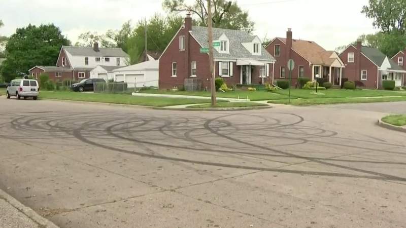 Detroit residents fed up with street racing, dangerous stunts in neighborhood