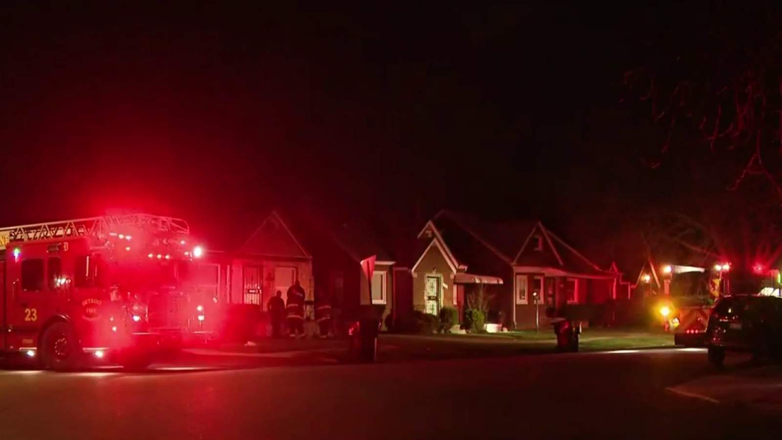 Toddler hospitalized after ‘suspicious’ house fire on Detroit’s east side