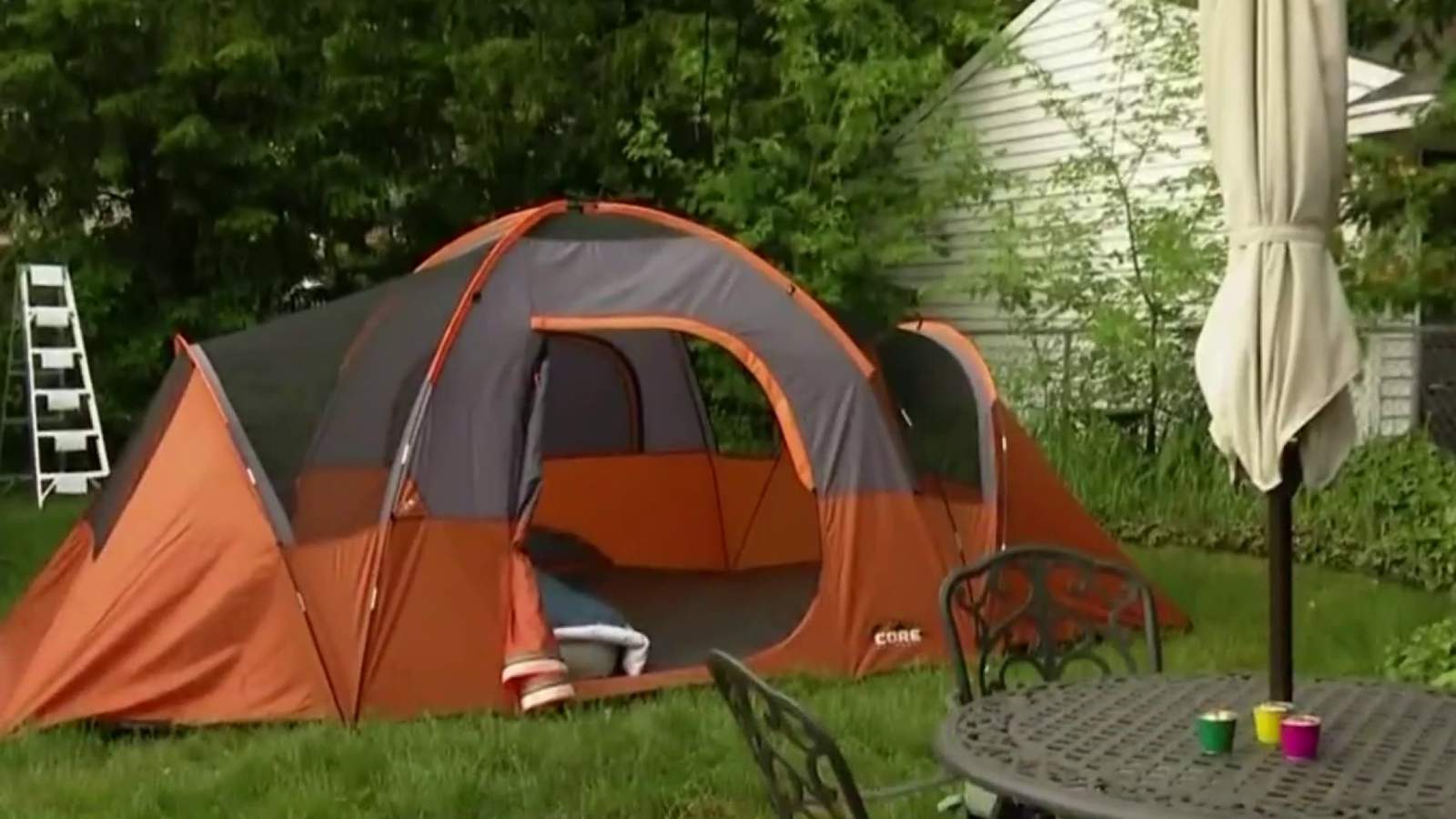 Turn your backyard into a fun campsite