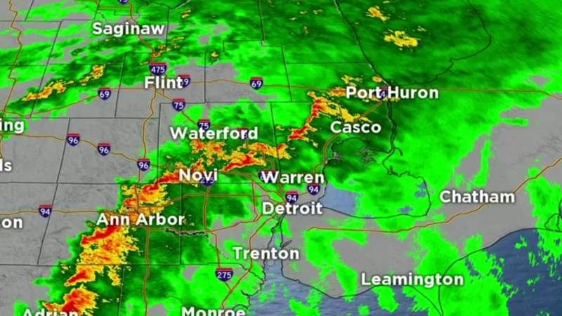 Metro Detroit weather: Flood advisory Friday evening, still wet and stormy this weekend