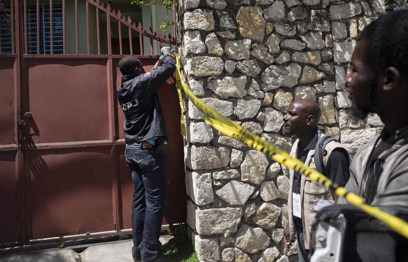 Chaos reigned in wake of Haitian president's assassination