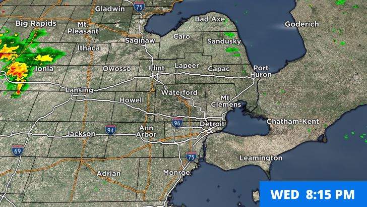 Metro Detroit weather alert: Tracking severe thunderstorms