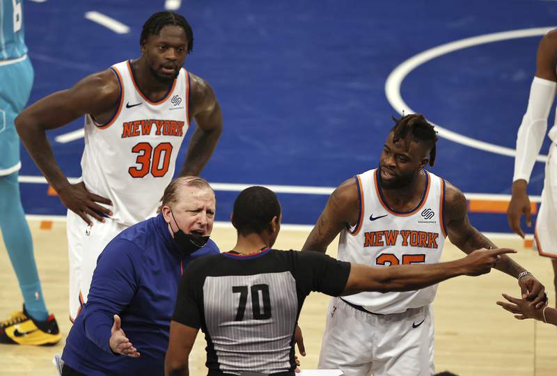 New York's Tom Thibodeau picked as NBA's coach of the year
