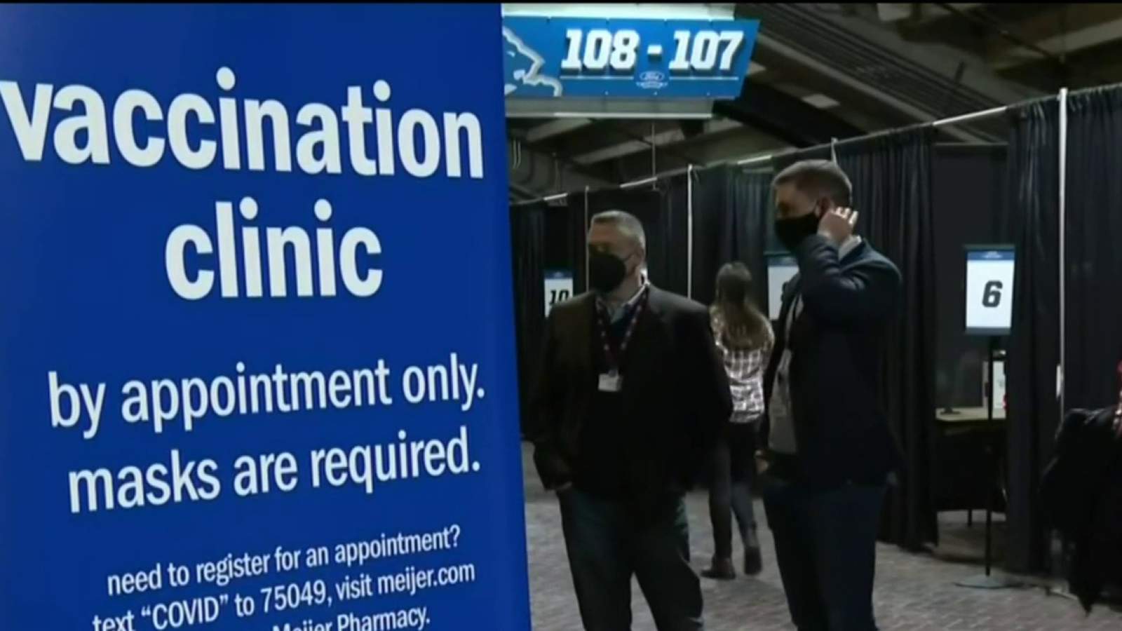 4 hard-hit Metro Detroit areas to get first vaccine appointments at Ford Field