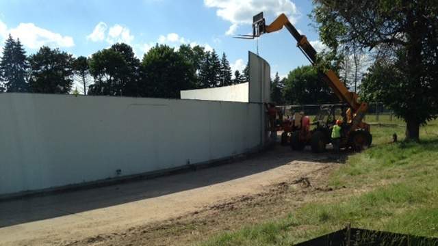 Repairs underway at Livonia water tank