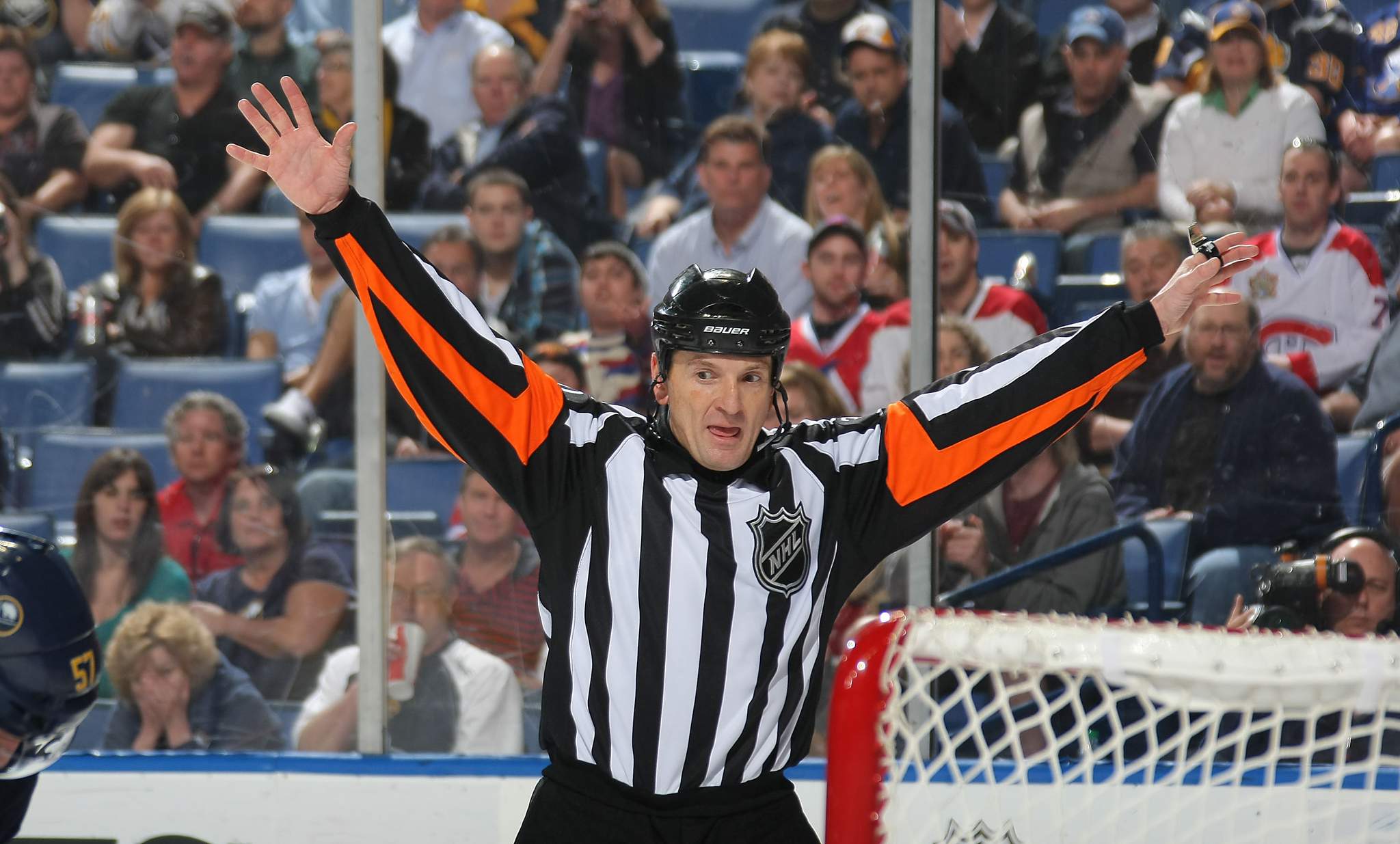 NHL ref Tim Peel removed for rest of season thanks to a hot mic incident -  St. Louis Game Time
