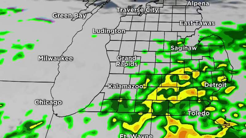 Metro Detroit weather: Stuck in the 40s with rain