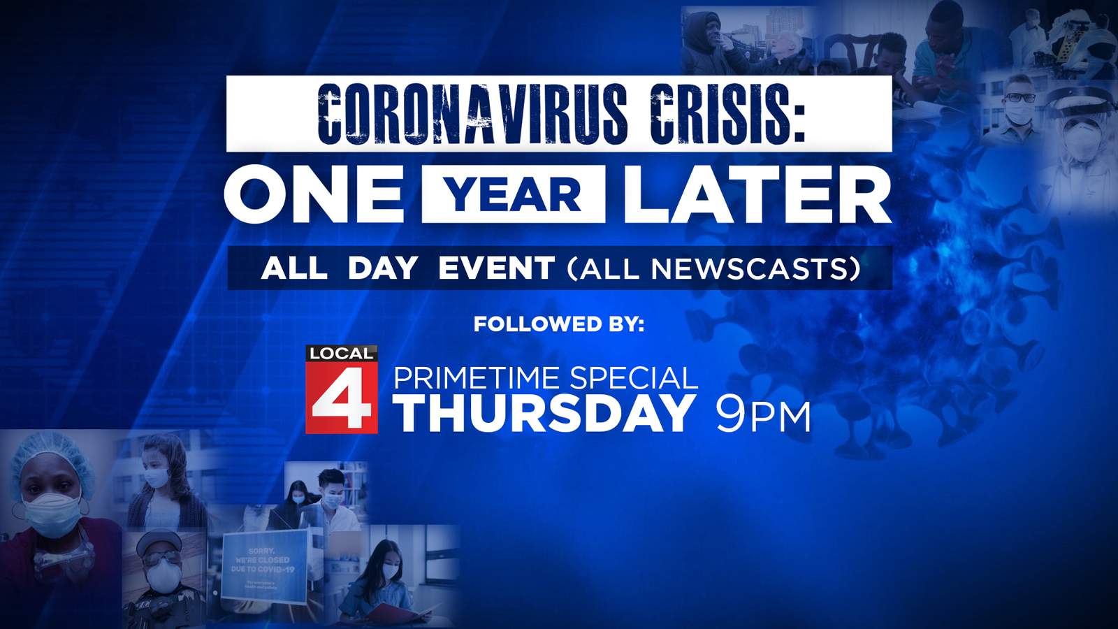 Watch here: ‘Coronavirus Crisis: One Year Later’
