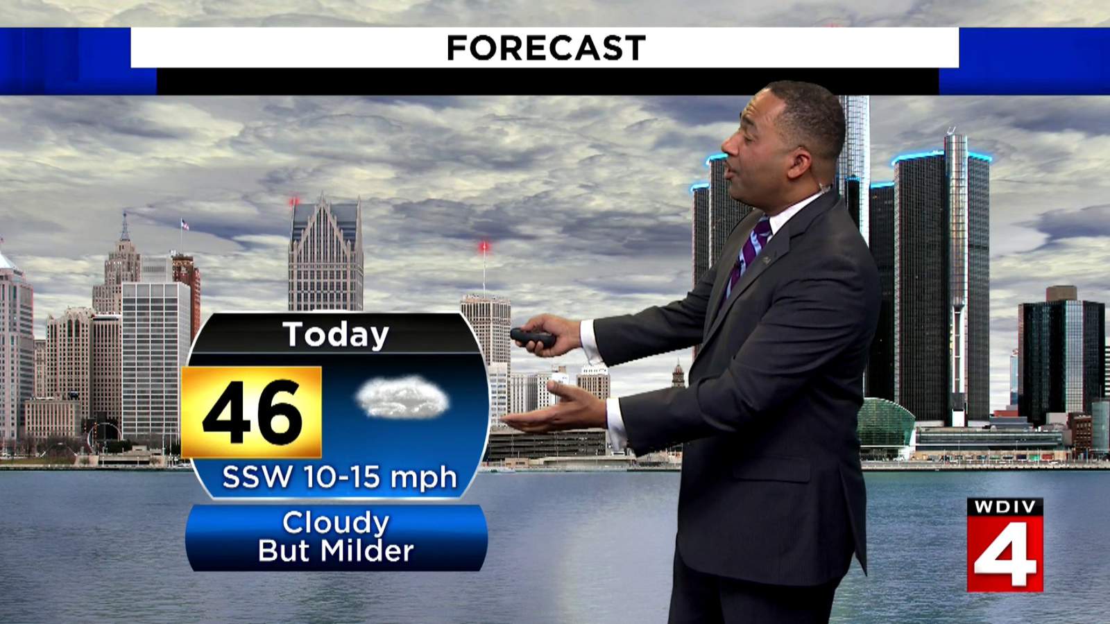 Metro Detroit weather: Cool, cloudy Sunday evening in Motown