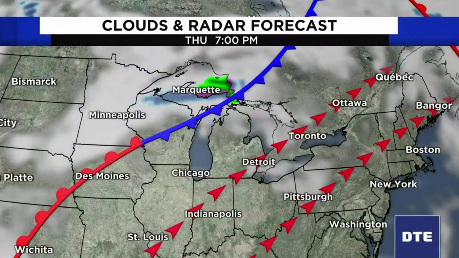 Metro Detroit weather: Getting closer to that big warm-up