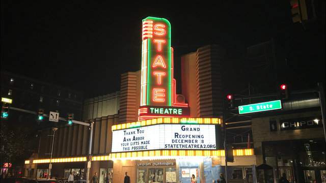 State Theatre’s in Ann Arbor opens to private screenings