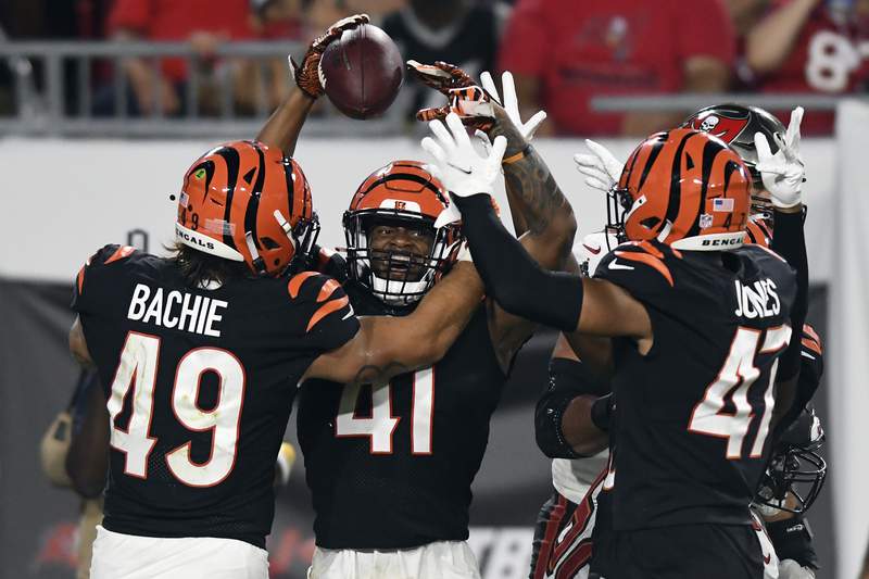Super Bowl champs rest starters, fall to Bengals 19-14