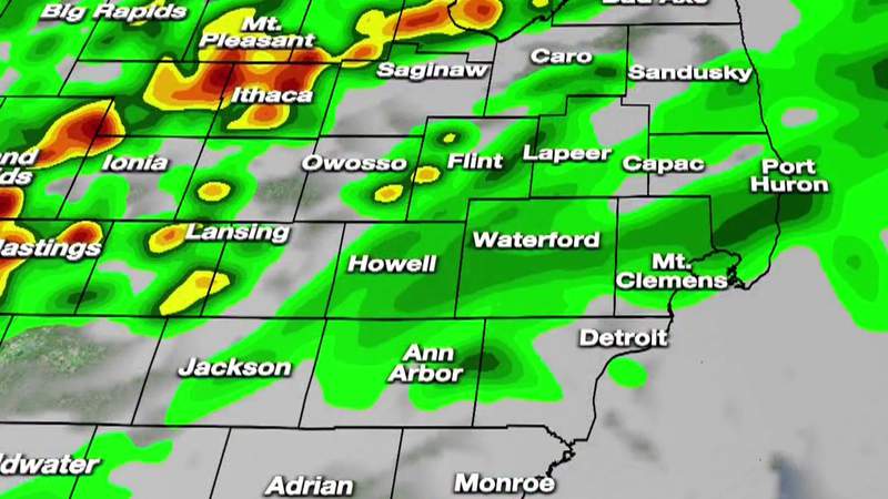 Metro Detroit weather: Toasty Tuesday before rain sets in