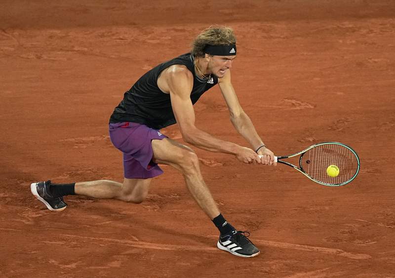 The Latest: Davidovich Fokina into 1st Slam QF at French