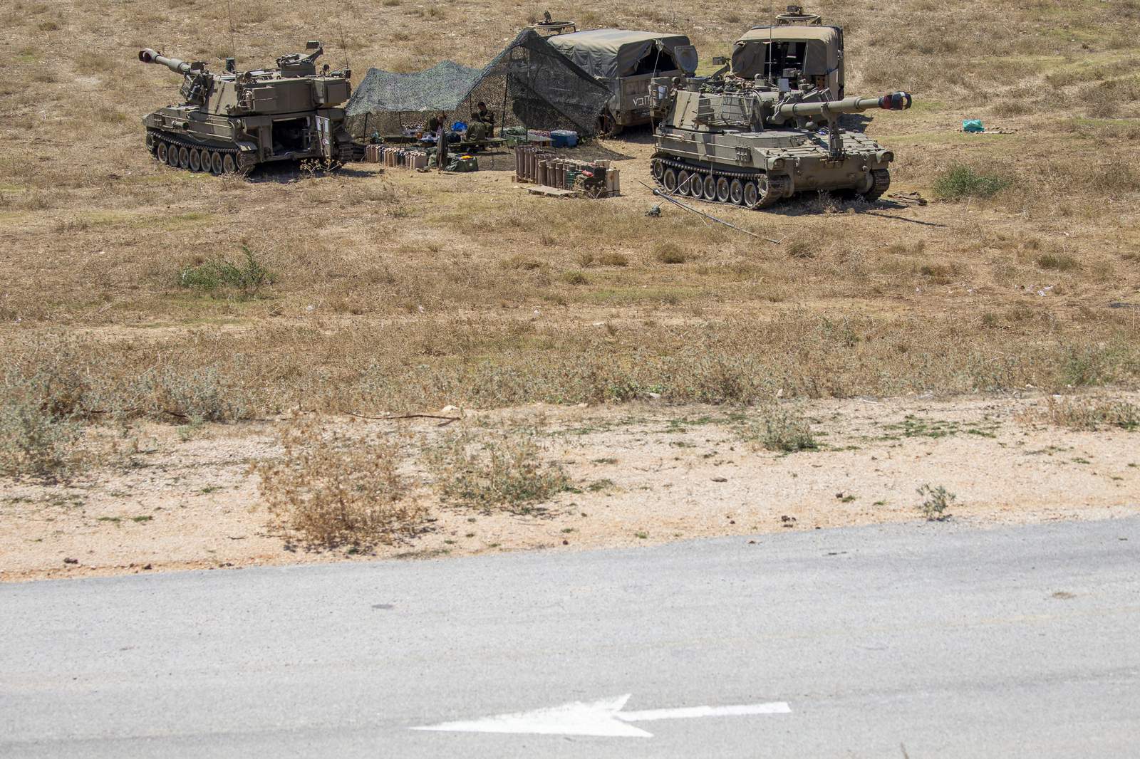Israel attacks Hezbollah posts after shots fired at soldiers
