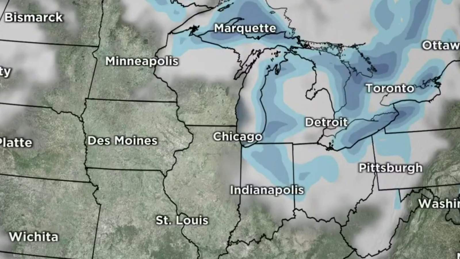 Metro Detroit weather: Coldest, snowiest conditions of the week expected on Christmas Day