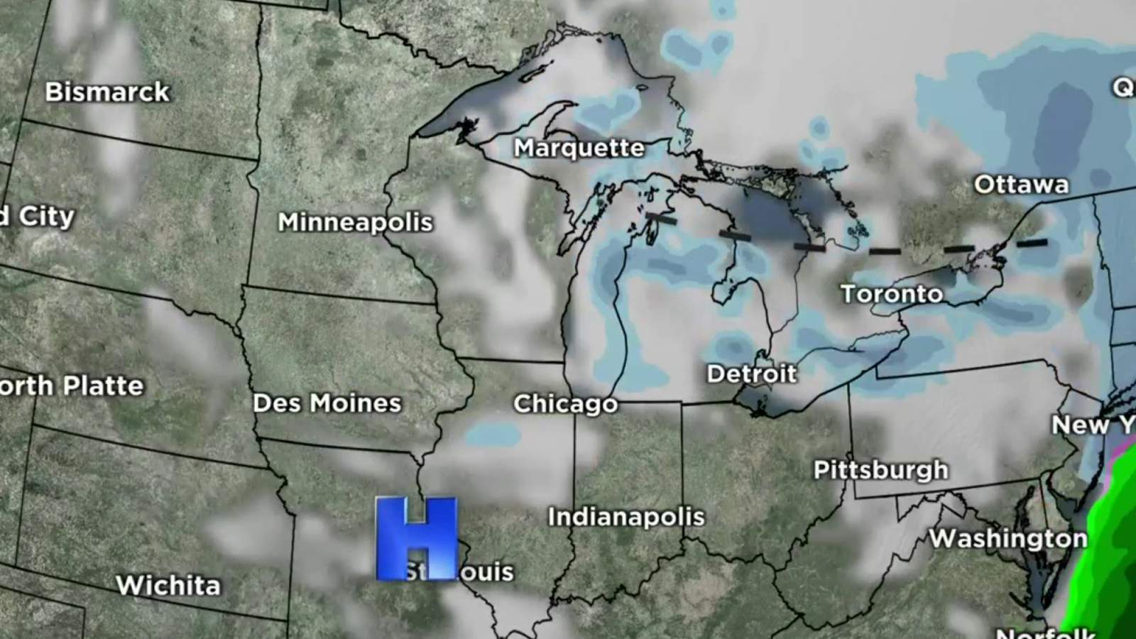 Metro Detroit weather: Snow diminishes, Friday night, as temperatures dip