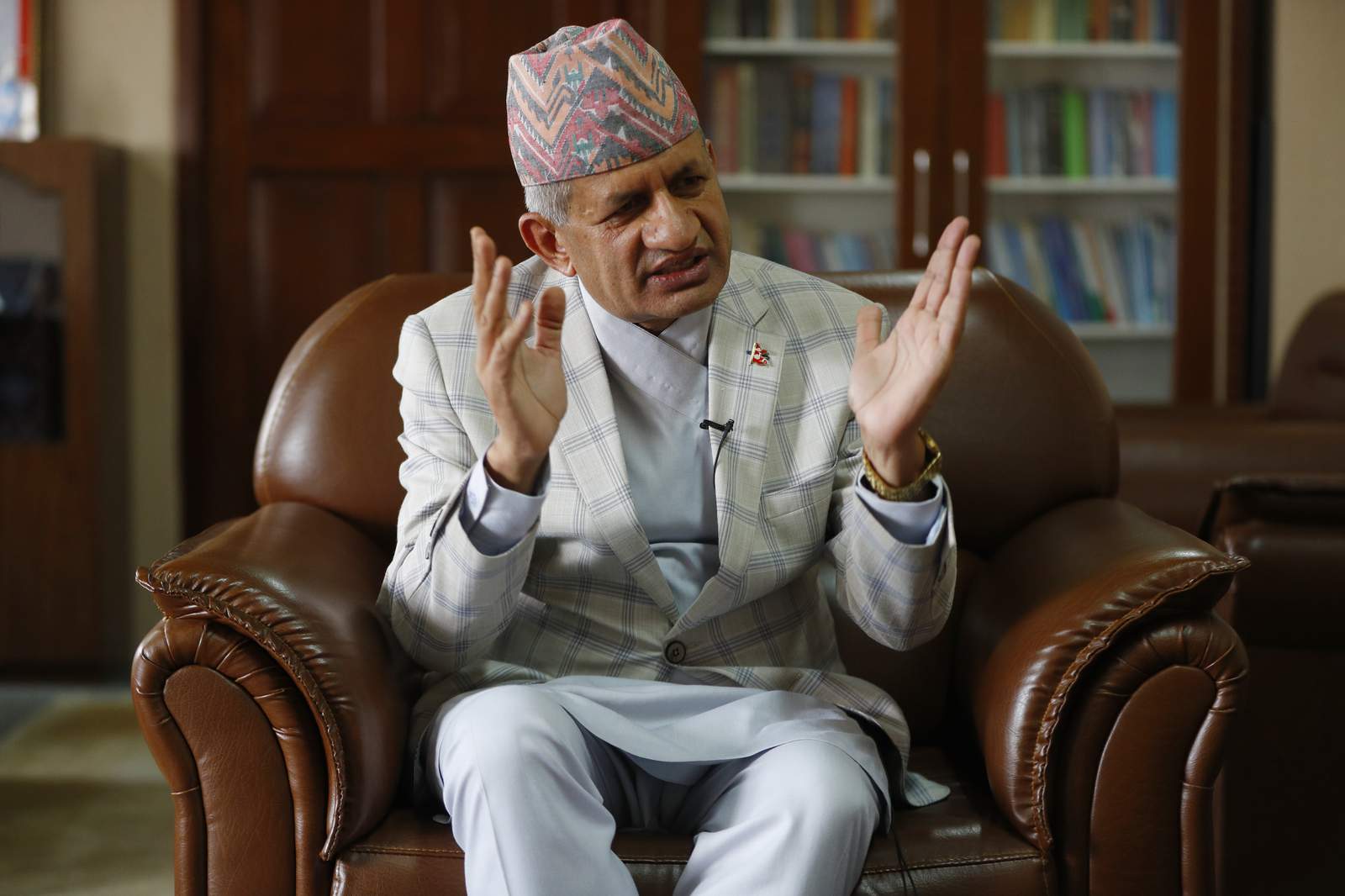 AP Interview: Nepal renews call for talks with India