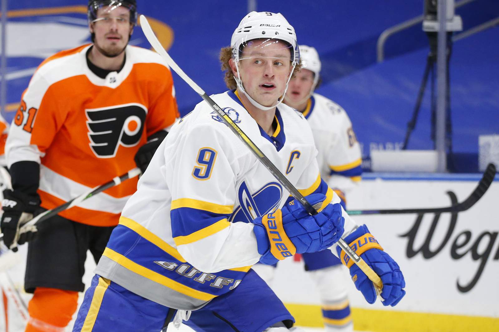 Sabres' Eichel ruled out for rest of season with neck injury