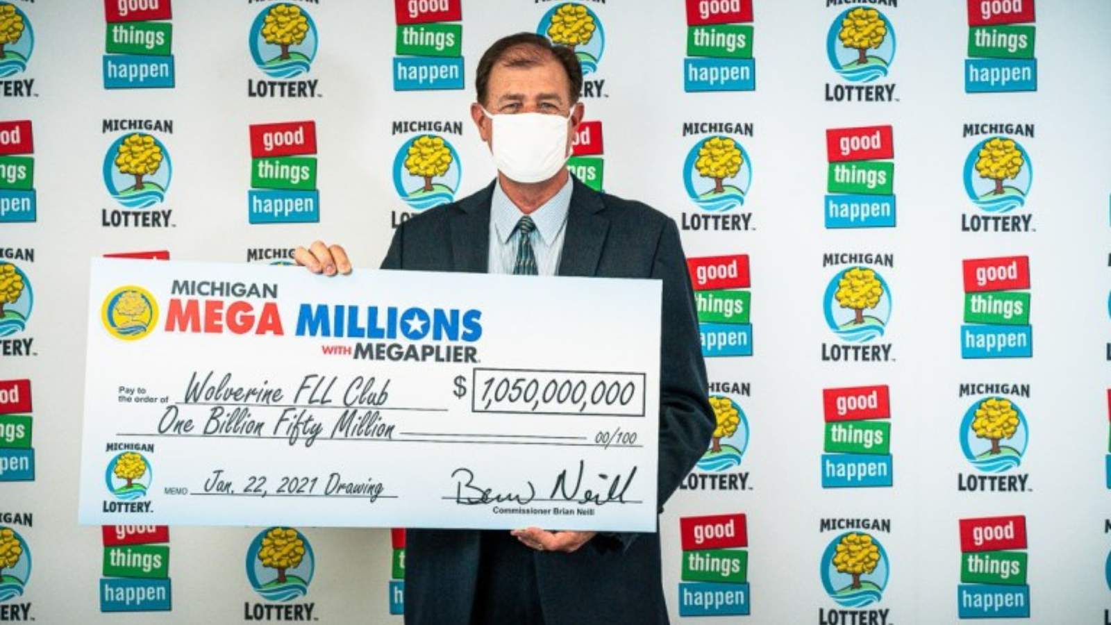 Oakland County lottery club claims $1B Mega Millions jackpot