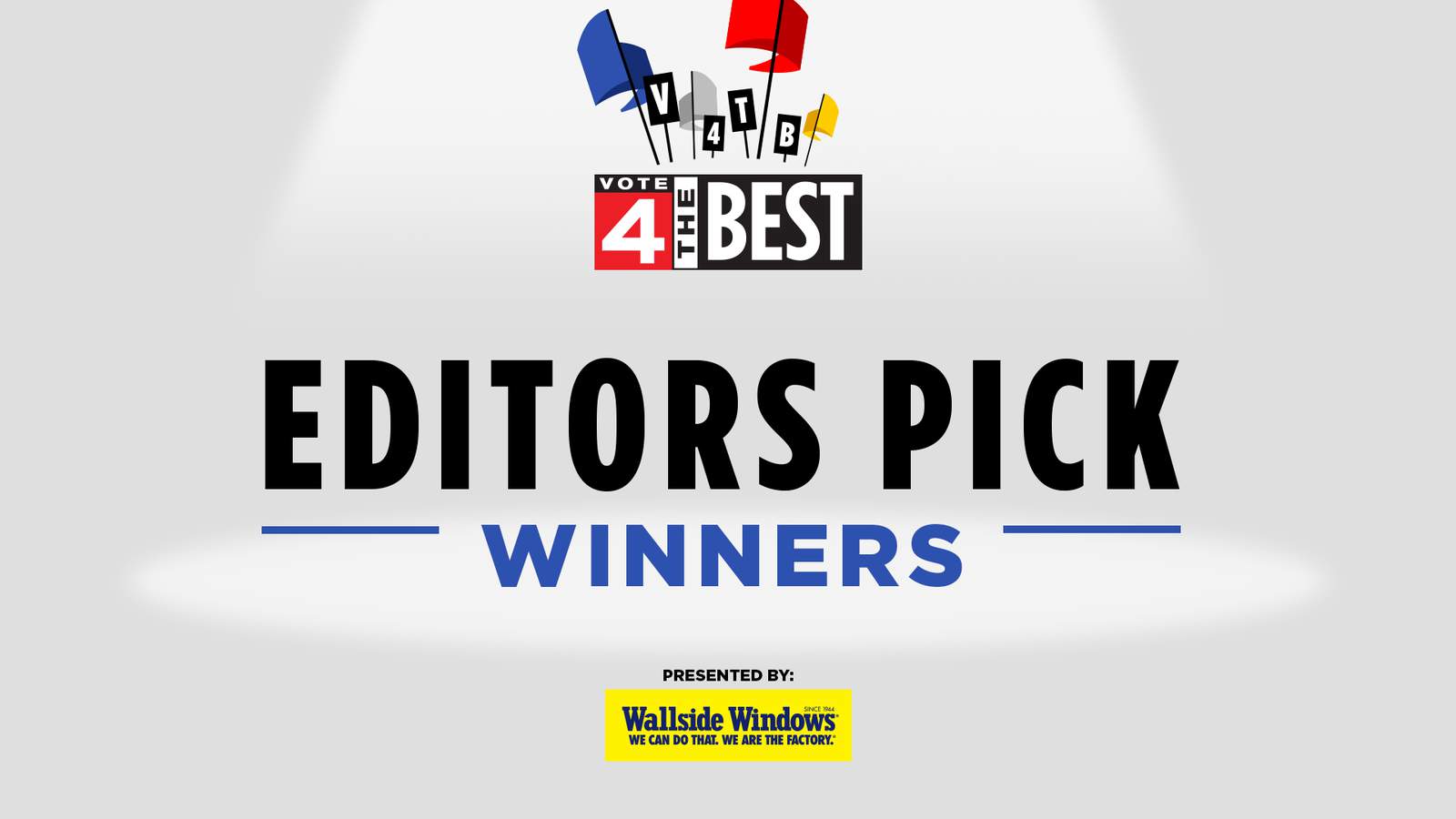 Winners of Vote 4 The Best ‘Editors Pick’