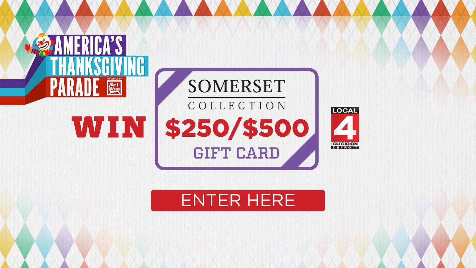 Somerset Collection Gift Card Contest Rules