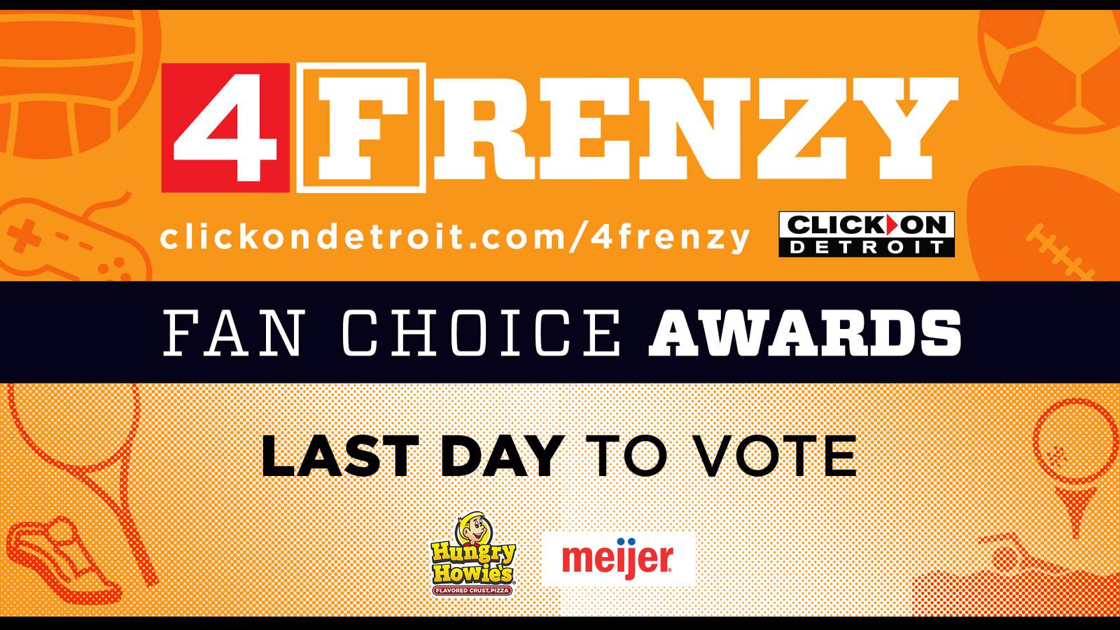 VOTE HERE in the 4Frenzy Fall Fan Choice Awards