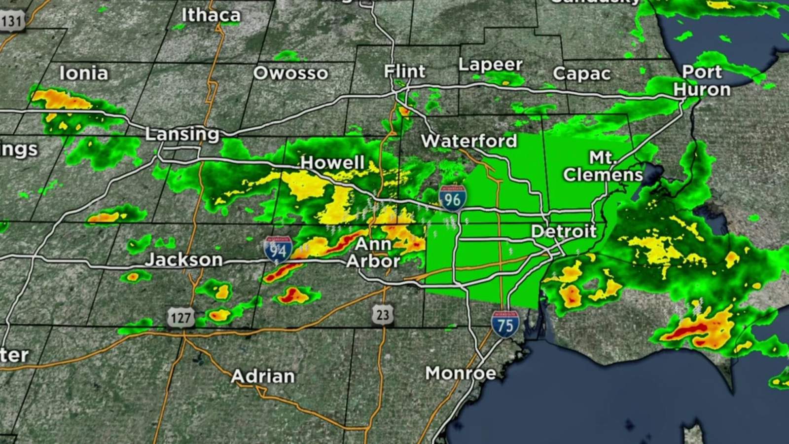 Metro Detroit weather: Flood warnings issued, severe storms possible all day