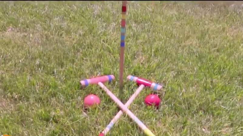 Get the fun going at the BBQ with these lawn games
