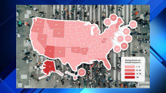 National Report For Missing Persons Has Michigan Among The Middle