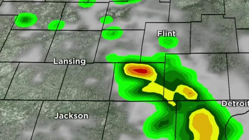 Metro Detroit weather: Heat indices soaring, rain falling in some areas