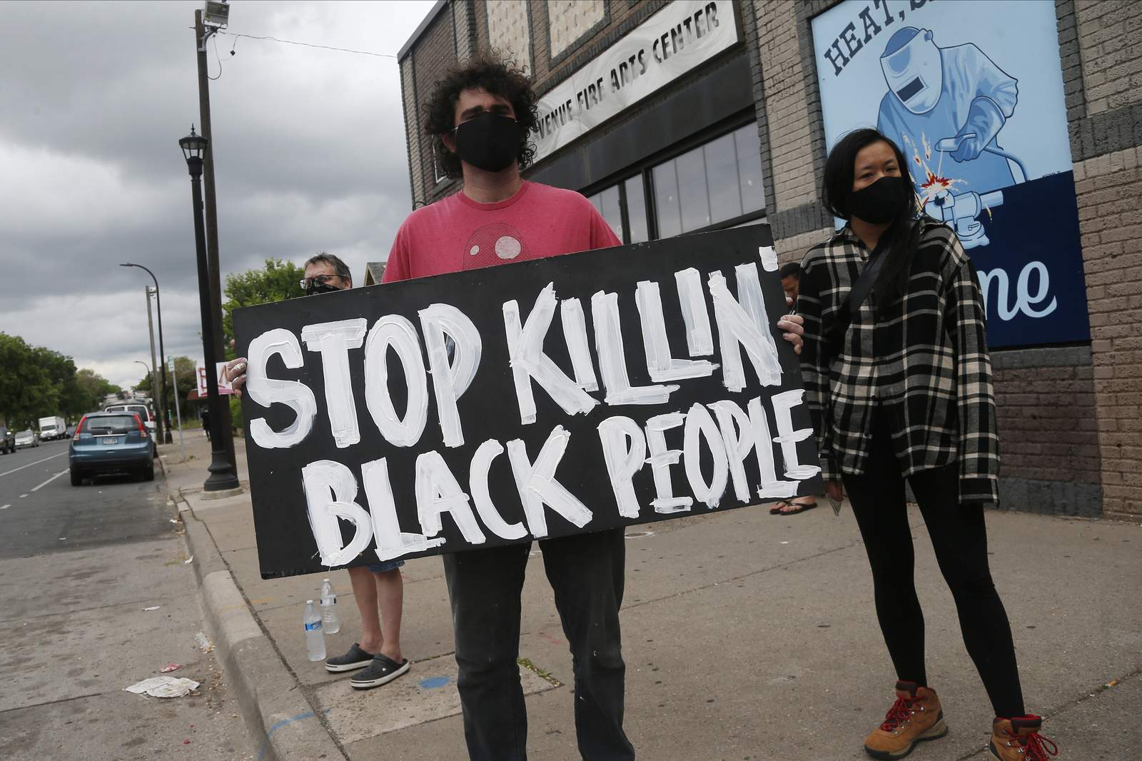 Swift firings for Minneapolis officers in death of black man