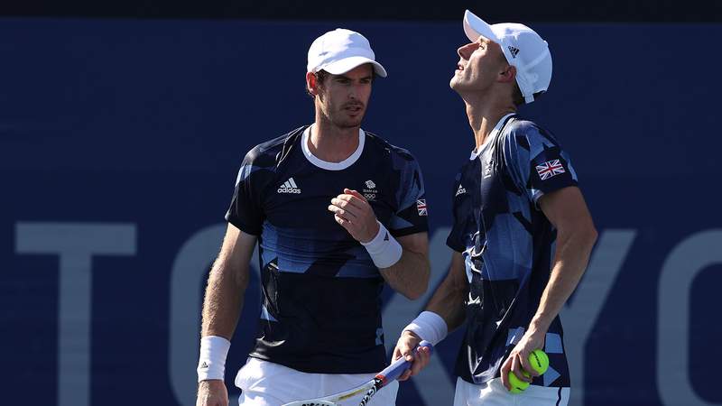 Andy Murray bounced from Tokyo Olympics after doubles loss in quarterfinals