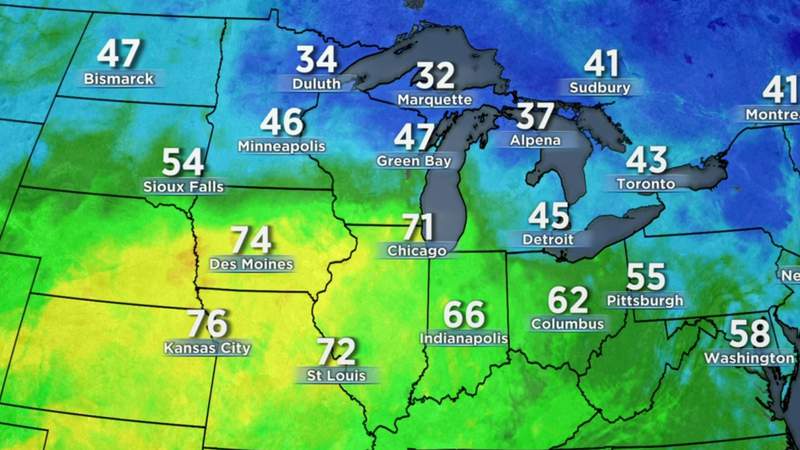 Metro Detroit weather: Rain and storms approaching as part of warm stretch