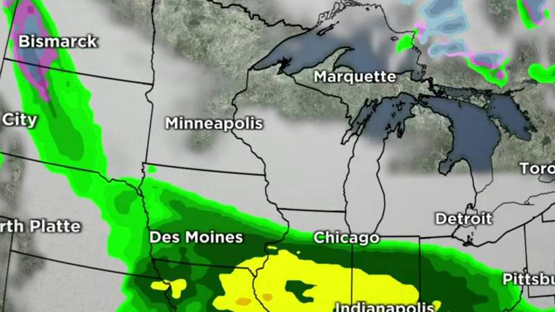 Metro Detroit weather: Temps drop after showers leave Friday night