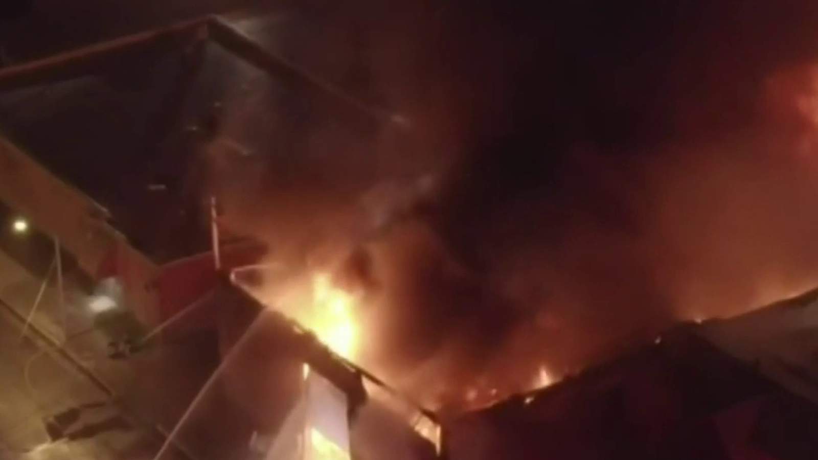 Dearborn warehouse destroyed in fire