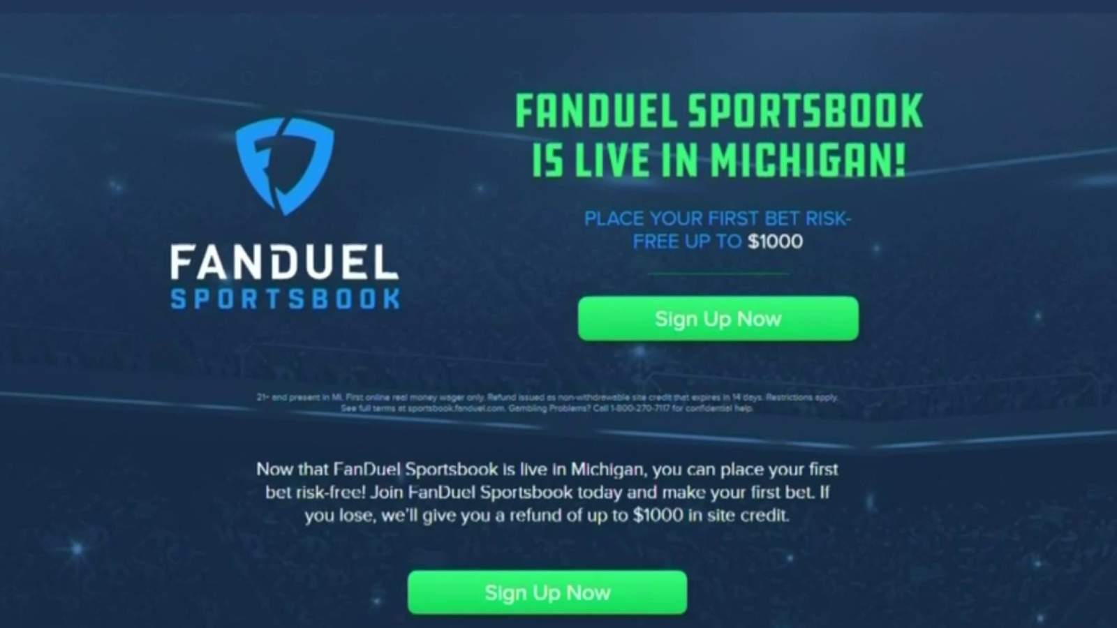 Online gambling and sports betting goes live in Michigan