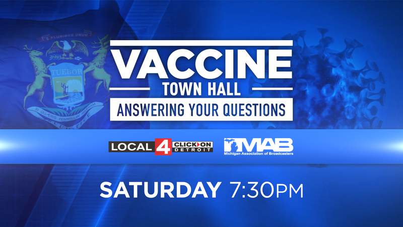 WDIV partners with local TV stations to host ‘Vaccine Town Hall: Answering Your Questions’