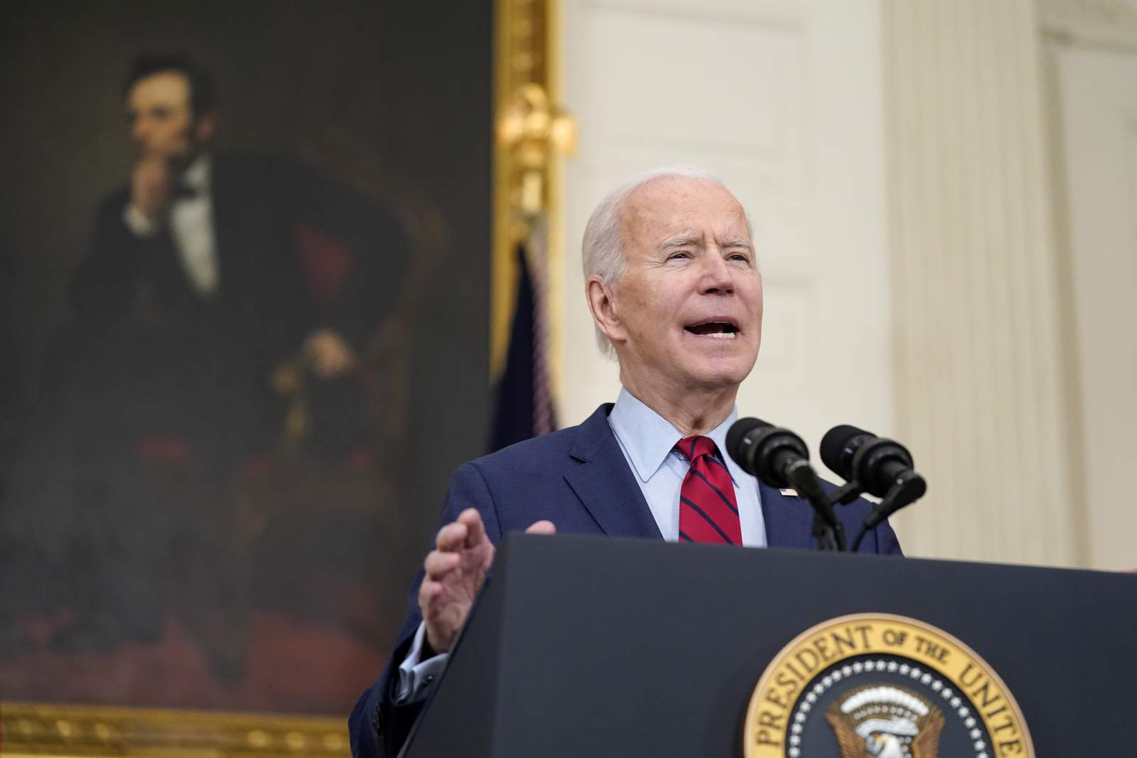 LIVE STREAM: Biden holds first press conference as president